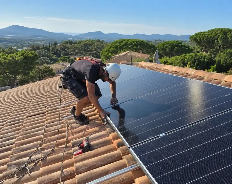 Installateur panneaux solaires Andilly — pose photovoltaïque sur toiture